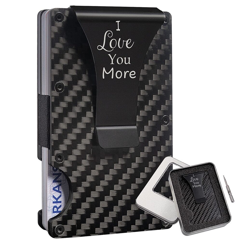 9420 Gifts for Boyfriend Engraved Money Clip Personalized Wallet Gifts